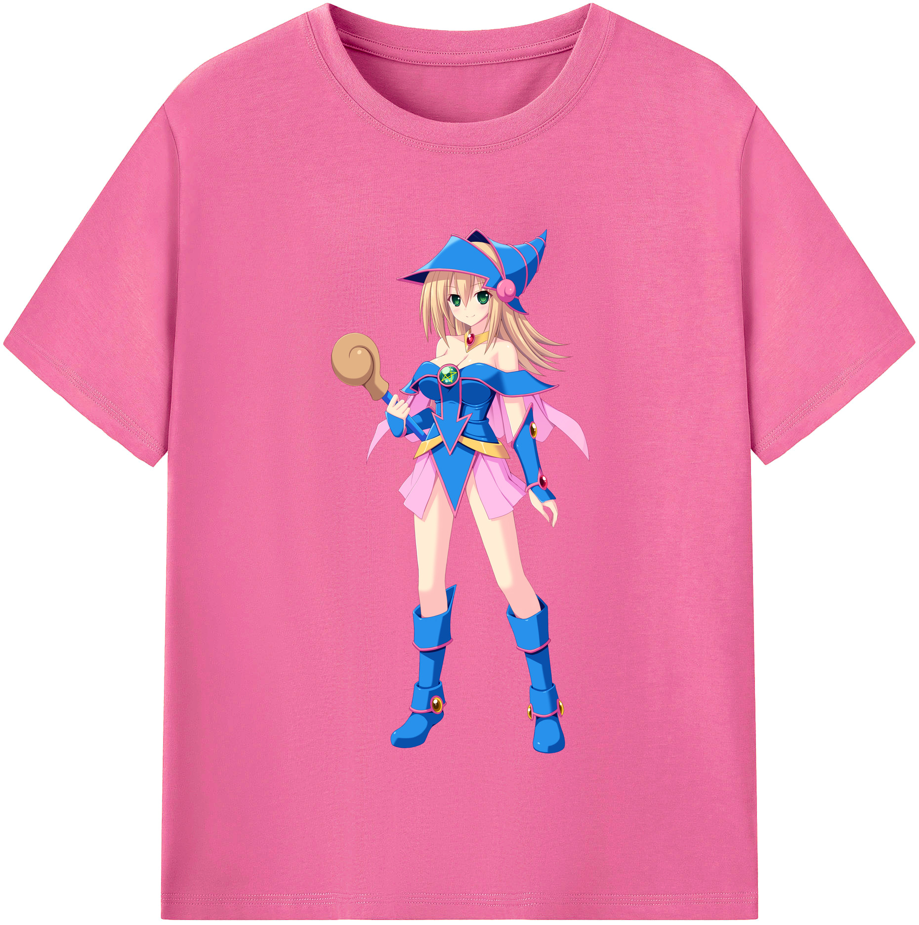（画像用） 遊☆戯☆王 Yu-Gi-Oh! レディースカジュアルプリントTシャツ（綿100％）